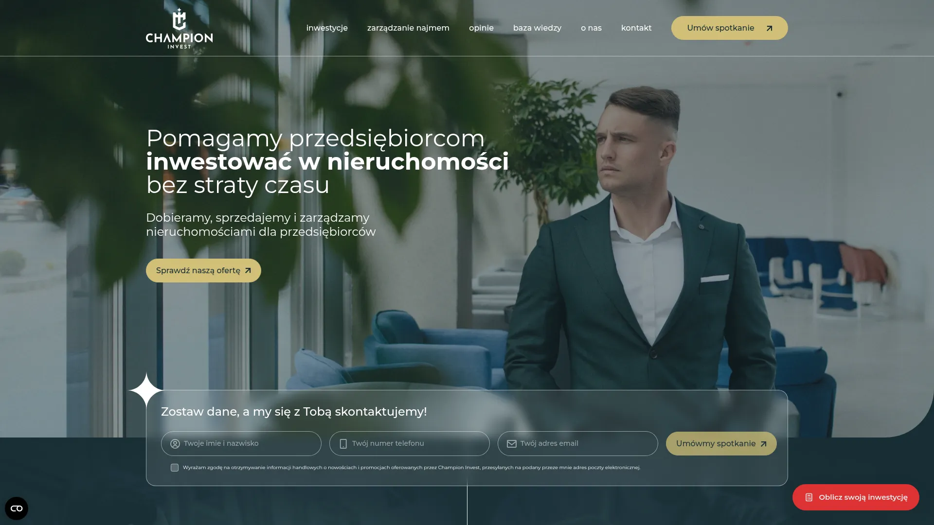 Strona championinvest.pl