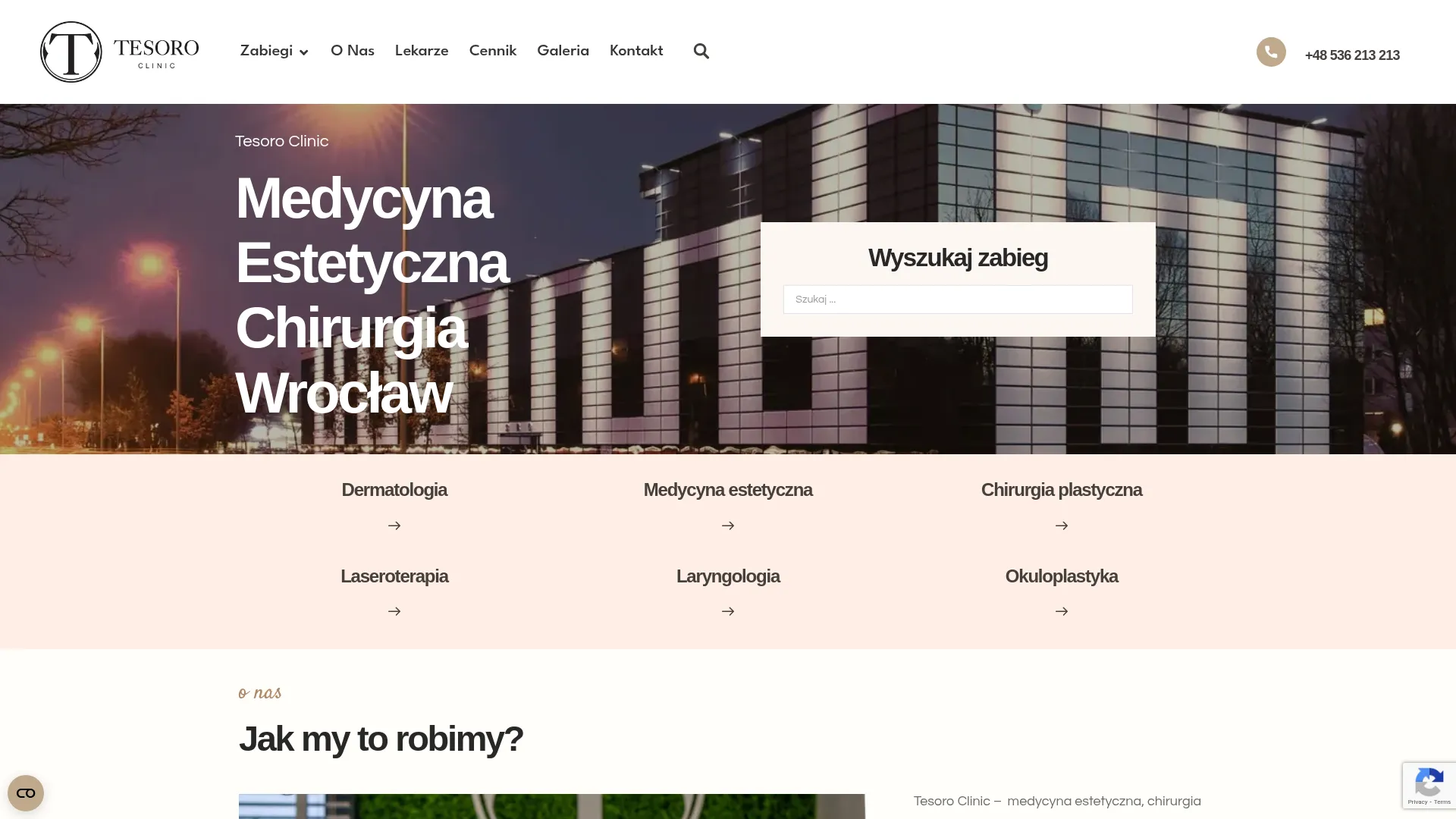 Strona tesoroclinic.pl