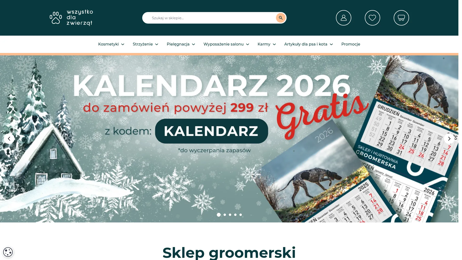 Strona www.wszystkodlazwierzat.pl